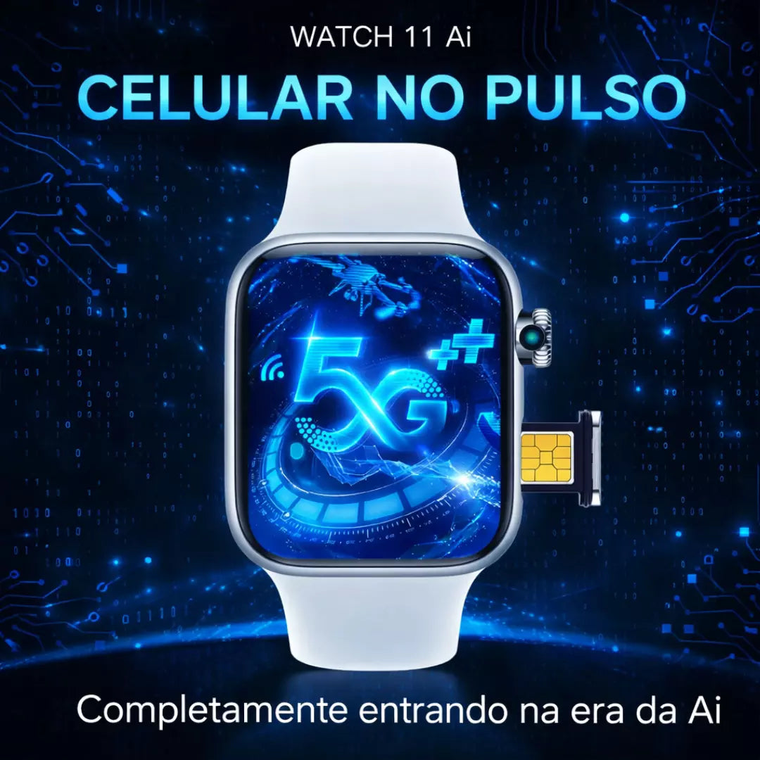 Smartwatch Microwear W11Ai Android 5G 2/16GB Amoled Chip Camera Wifi