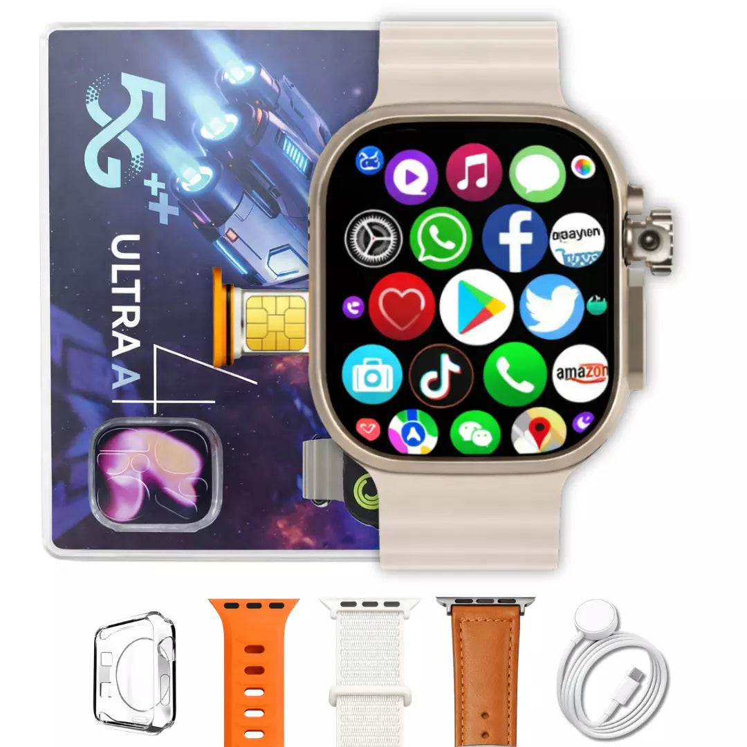 Smartwatch Microwear Ultra 4 Ai 5G 2/16GB Amoled Chip Android Camera Wifi