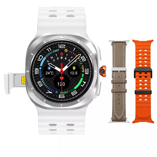 Smartwatch Howear Hw-S12 Call 5G 4/64gb 3 Pulseiras Android Amoled Camera Wifi