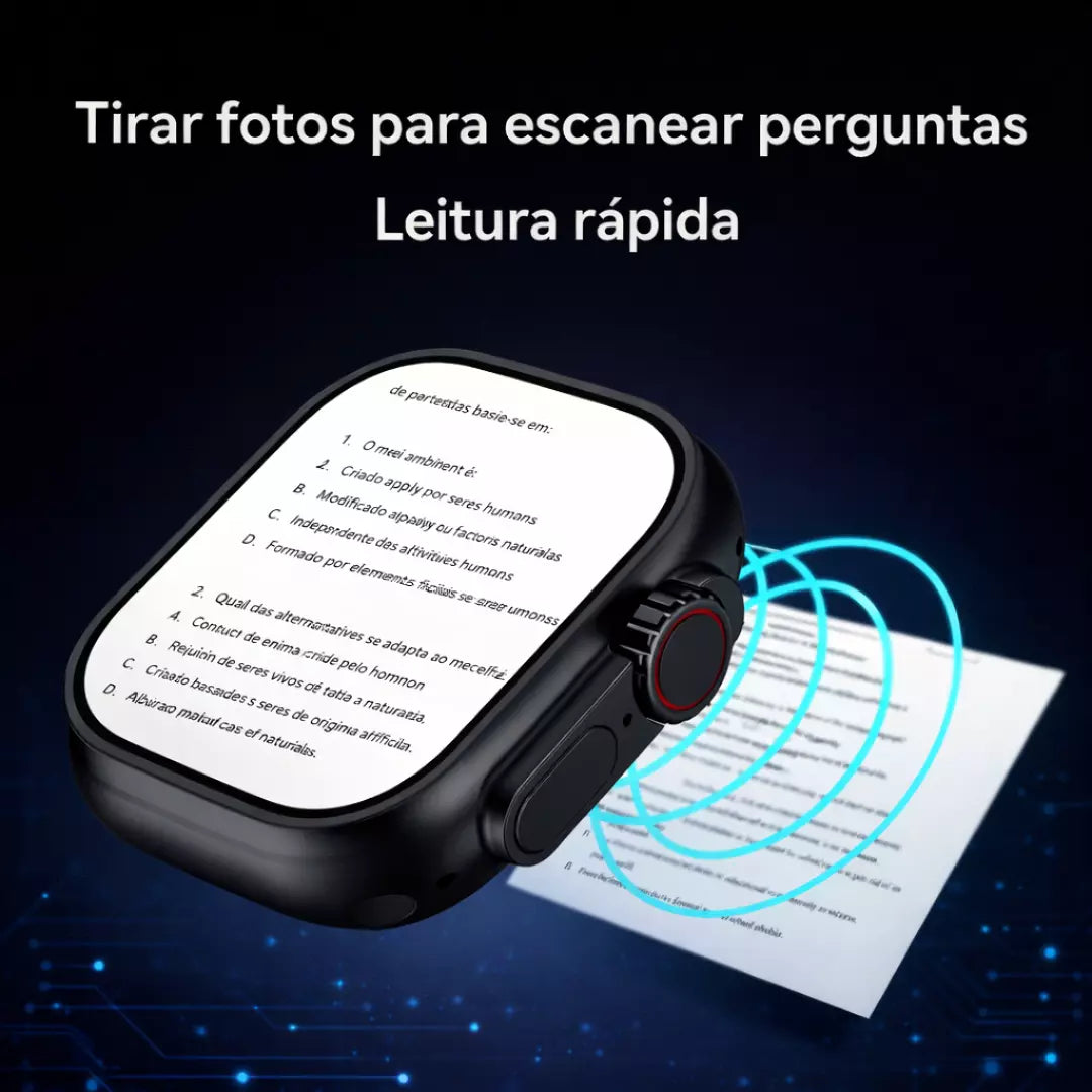 Smartwatch Microwear Ultra 4 Ai 5G 2/16GB Amoled Chip Android Camera Wifi