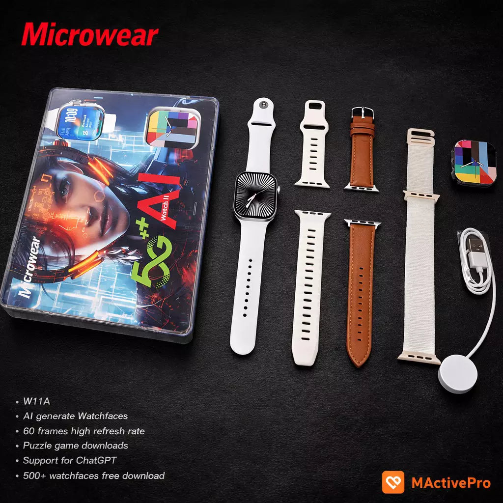Smartwatch Microwear W11Ai Android 5G 2/16GB Amoled Chip Camera Wifi