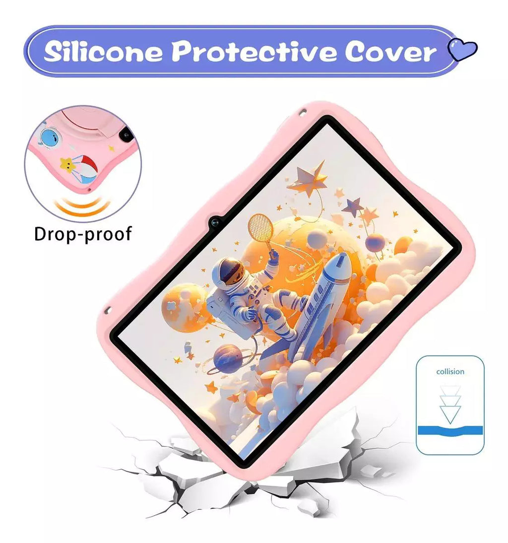 Tablet Infantil Kids Astronauta 4/64GB Com Caneta Touch e Acessorios