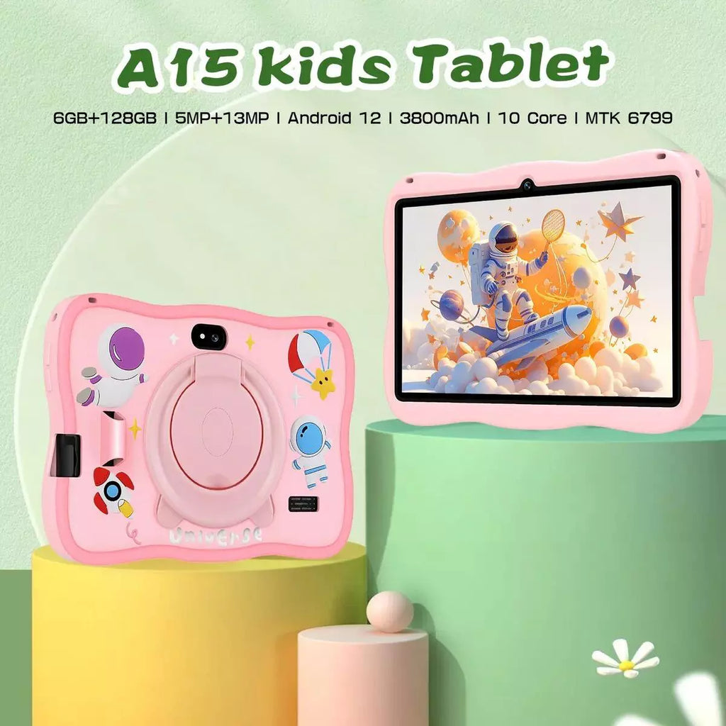 Tablet Infantil Kids Astronauta 4/64GB Com Caneta Touch e Acessorios