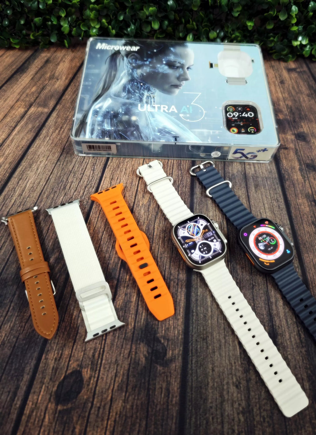 Smartwatch Microwear Ultra 3 Ai 5G 2/16GB Amoled Com Chip Android Camera Wifi