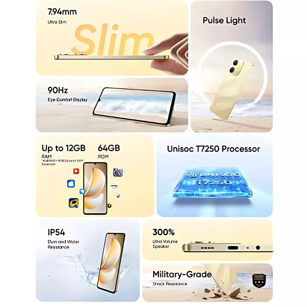 Smartphone Realme Note 70 4/128GB Ultra Slim